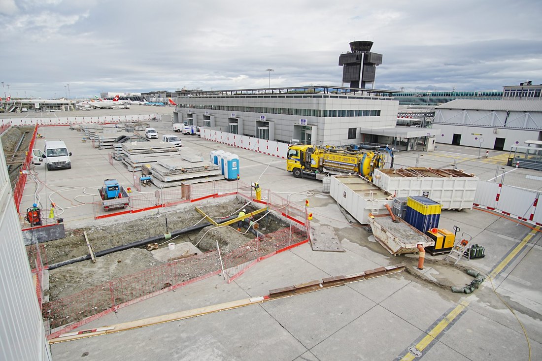Chantier du Satellite 10 — octobre 2025