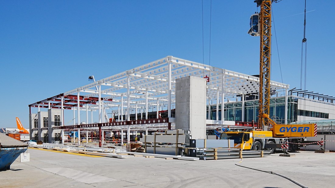 Chantier du Satellite 10 — avril 2026