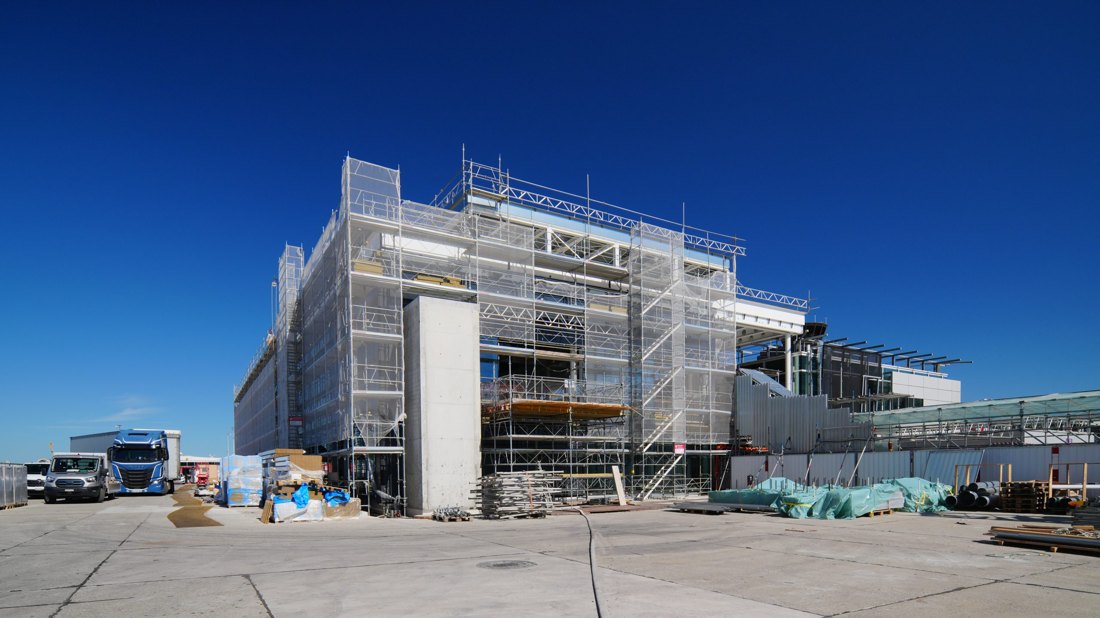 Chantier du Satellite 10 — septembre 2026